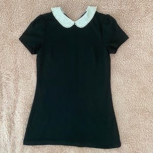 Black Collared Dress